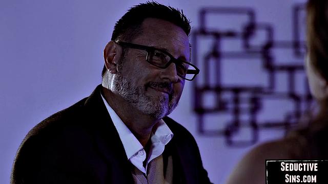 Cute blonde babe drilled by older BF