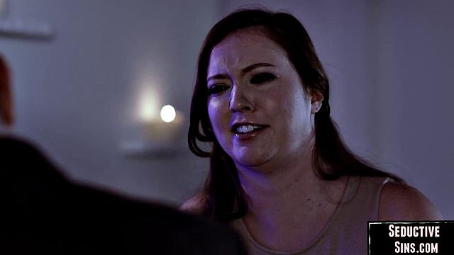 Cute blonde babe drilled by older BF