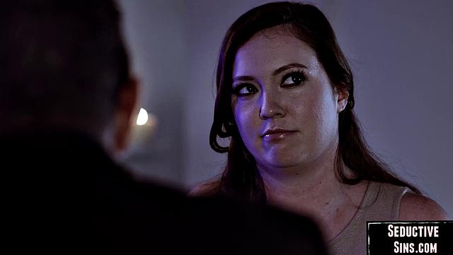 Cute blonde babe drilled by older BF