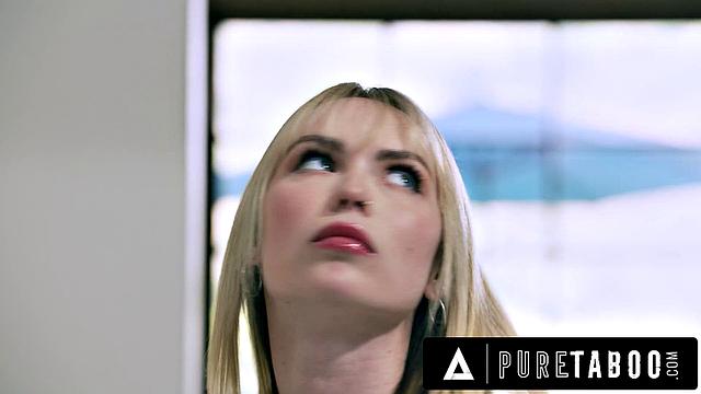 PURE TABOO Exchange Student Lilly Bell CAUGHT Stepmom Penny Barber Fucking Her Stepson!