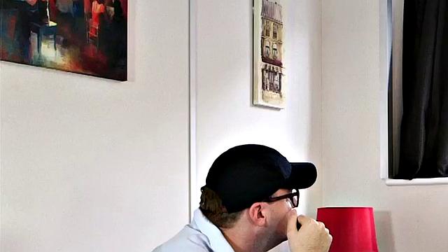 A British submissive boyfriend get dominated and wanked by his kinky micro dick femdom mistress