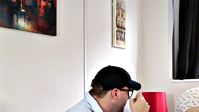A British submissive boyfriend get dominated and wanked by his kinky micro dick femdom mistress