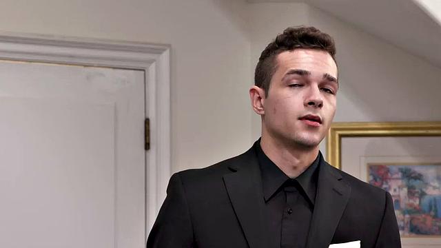 Classy Trans babe in stockings by her lover