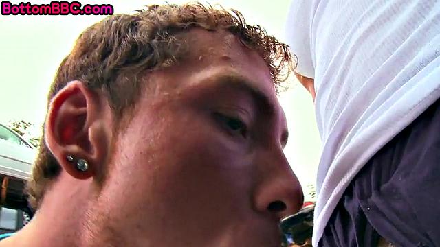 Black jock loves to be drilled