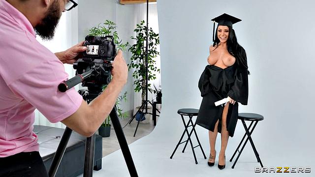 Graduating Tits Up Close