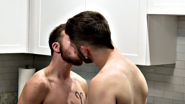 Hairy FTM pussyeaten and fucked