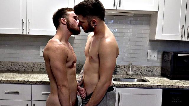 Hairy FTM pussyeaten and fucked