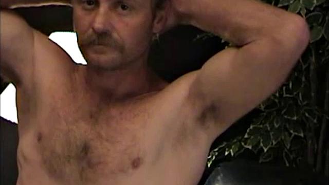 Jerry works at construction and landscaping, and is an avid outdoorsman. He's a world traveler, multi-lingual, intelligent, hard working, and cute as hell. He loves to get stroked and sucked, so hopefully I can get him back for another video.