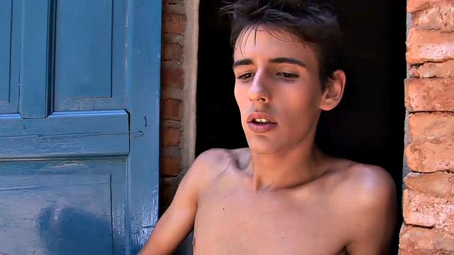 Our featured solo boy of the week is Erick, who you may have seen in a couple of action scenes at our other sites. He is fully capable of taking a monster raw cock up his skinny little ass, but in this scene he'll be stroking his own dick.