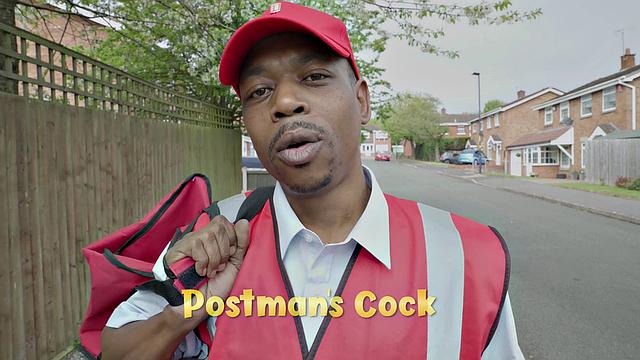 почтальон принес не только посылку, но и свой жирный хер соседке