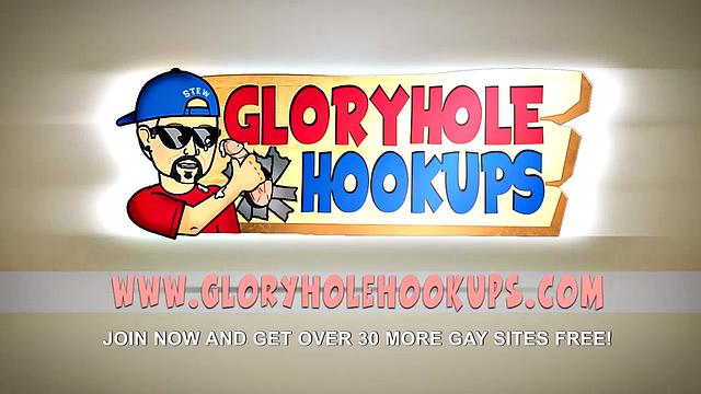 Fat Cock Gloryhole Blowjob
