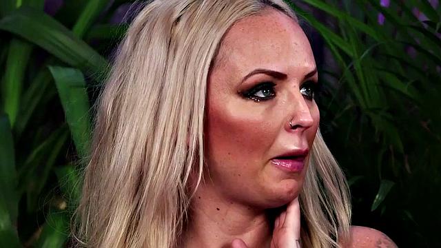 Classy dominas wanking submissive dick in group