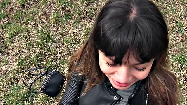 Watch this Russian MILF get her pussy creampied in POV masturbation