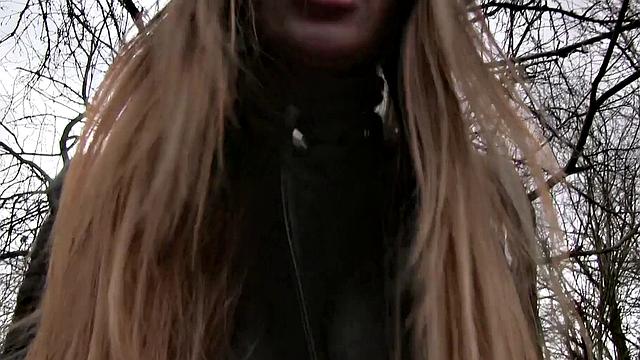 Watch this Russian MILF get her pussy creampied in POV masturbation