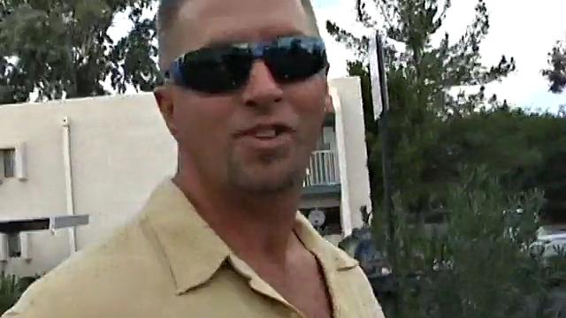 Fat Brunette Sizes Up Cock