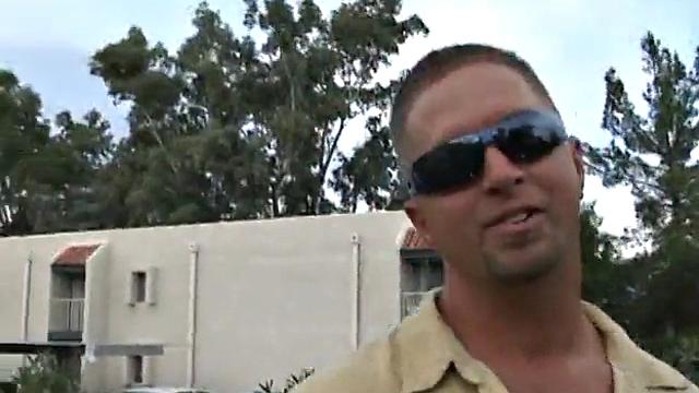 Fat Brunette Sizes Up Cock