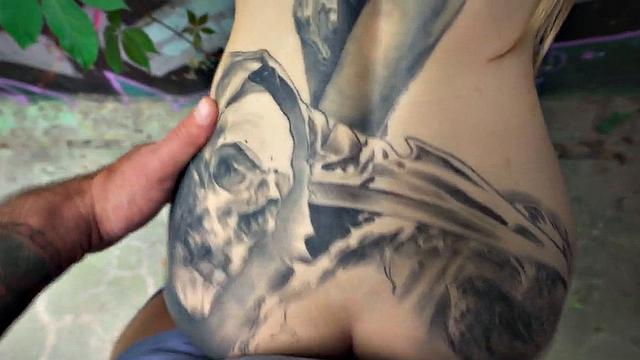 Real picked up public babe POV fucked outdoor 4 cash