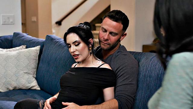 PURE TABOO Pregnant Woman Wants To Watch Prenatal Instructor Satisfy Husband