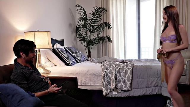 Charly Summer is in no mood for a party but in the right mood for Cock