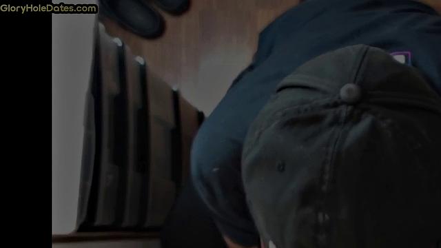 Cum-loving Moustache gives blowjob