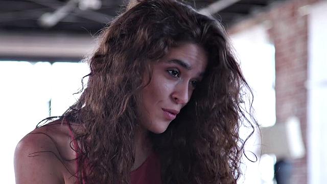 Cute sinful babe fucked on massage table