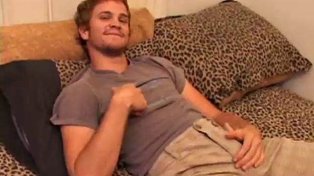 Look for Zach Peters on public transportation, because this boy jerks anywhere. Planes, trains, and even the backseats of cars, Zach tugs it whenever and wherever the mood strikes. He gets naked and strokes his cock like he's home alone.