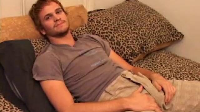 Look for Zach Peters on public transportation, because this boy jerks anywhere. Planes, trains, and even the backseats of cars, Zach tugs it whenever and wherever the mood strikes. He gets naked and strokes his cock like he's home alone.