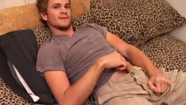 Look for Zach Peters on public transportation, because this boy jerks anywhere. Planes, trains, and even the backseats of cars, Zach tugs it whenever and wherever the mood strikes. He gets naked and strokes his cock like he's home alone.