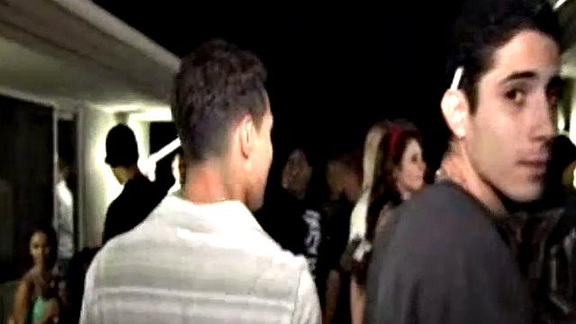 Petite lesbo coed sluts go down on each other