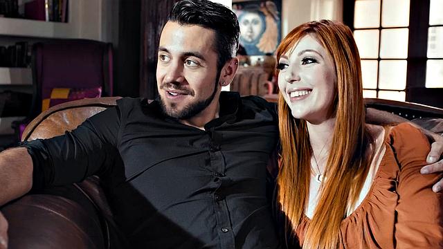 TRANSFIXED - Dante Colle Shares His Wife Lauren Phillips With Trans Therapist Casey Kisses