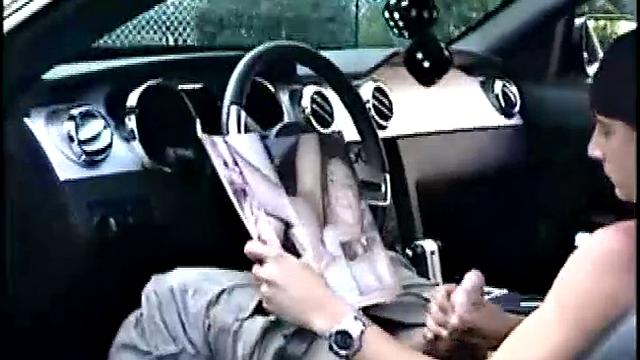 Cory Gets a Public Blowjob