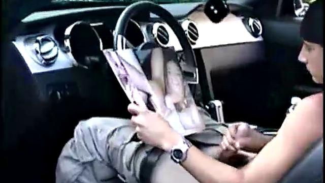 Cory Gets a Public Blowjob