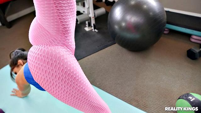 Grabbing Butt at the Gym