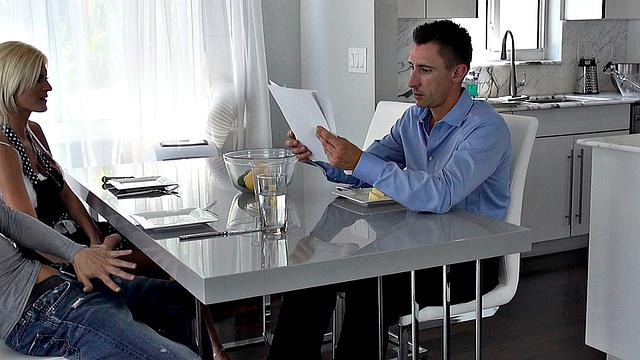 Aged Milf Stepmom Seduces Son During Chores