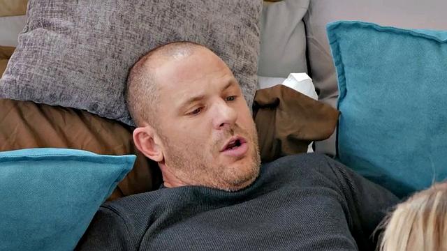 Busty MILF rides cock in 3some with babe