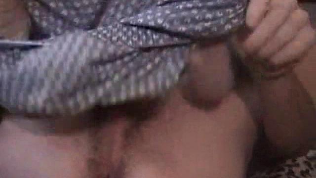 Johnny Ice strokes his cock