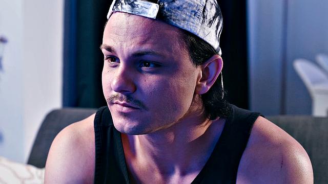 HETEROFLEXIBLE - Horny Jock Derek Kage Caught Babysitter Watching Soft Porn