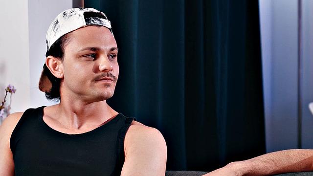 HETEROFLEXIBLE - Horny Jock Derek Kage Caught Babysitter Watching Soft Porn