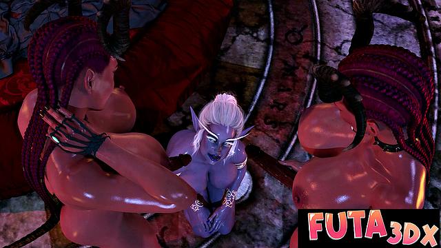 Futa3dX - SPOOKIEST COMIC CREATURES - Halloween Special, Creatures Fucking