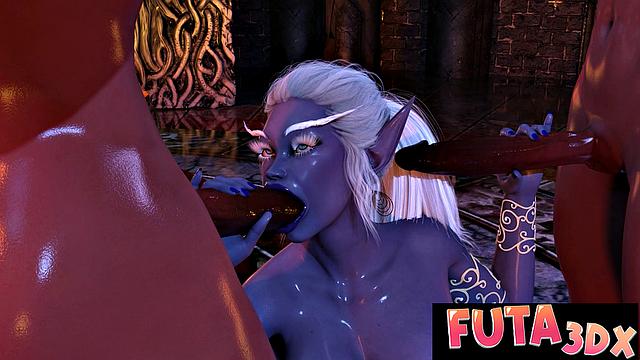 Futa3dX - SPOOKIEST COMIC CREATURES - Halloween Special, Creatures Fucking