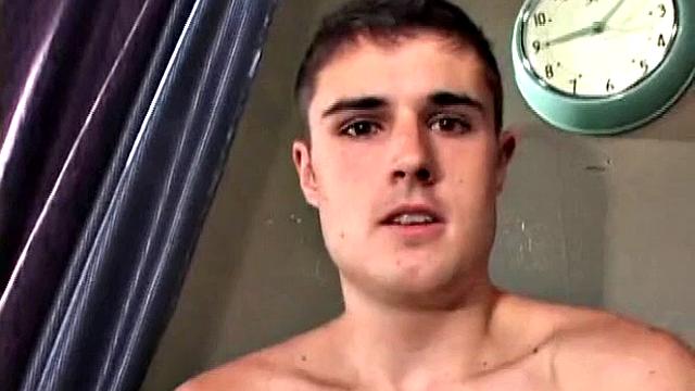 Amateur Phoenix is bored with studying, so he pulls out a boner and starts stroking it. After some studious attention to the subject at hand, Phoenix pumps out a nice big cum load.