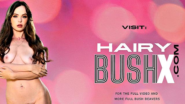 Hairy babes passionately sucking and cockriding in 4way