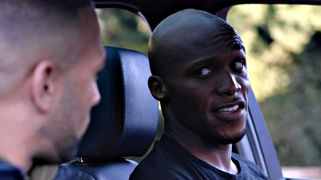 Dirty BBC stud penetrates black gay in the ass in missionary