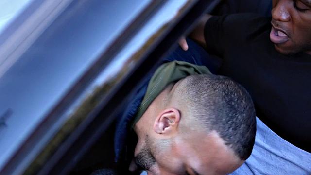 Dirty BBC stud penetrates black gay in the ass in missionary