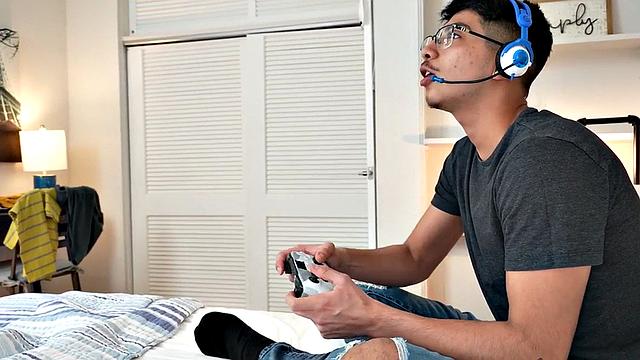 Anal stepmom POV fucked by stepson at home