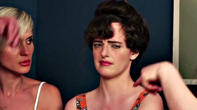 femdom British ladies wanking cock in the group action