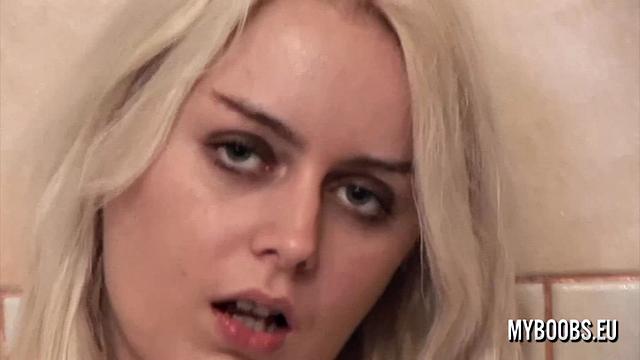 Big Nipples Melissa Wetting T-shirt And Panties