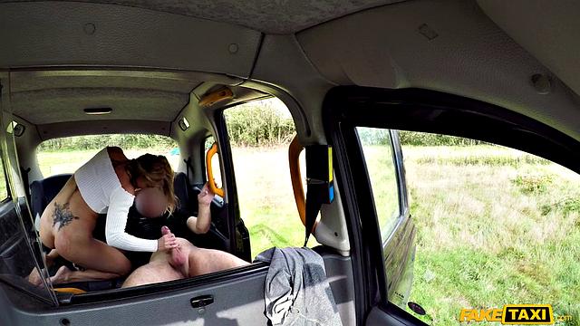 Golden showers for cab driver