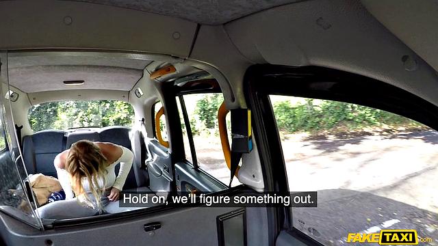 Golden showers for cab driver