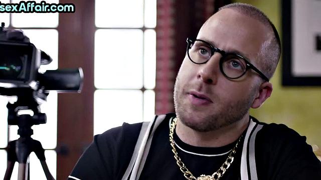 Bisex deepthroat MILF with big boobs rides in 3some